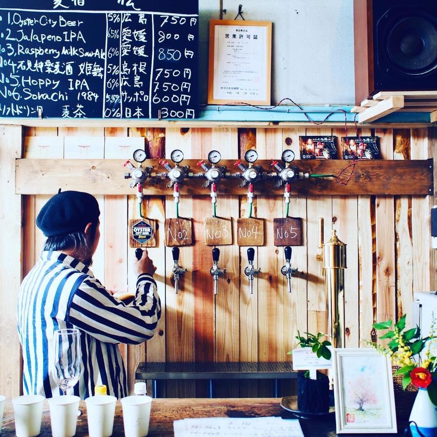 Bakushuku Den Guest House Brew ماتسوياما المظهر الخارجي الصورة